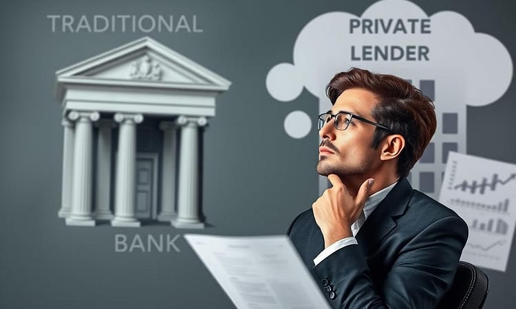 why doesn't the borrower go to a bank