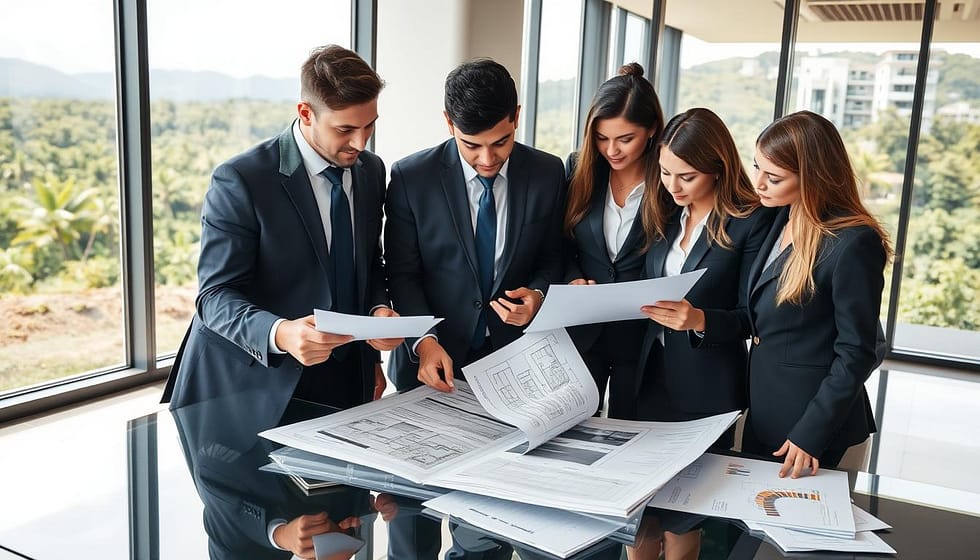 GAP's investment team analyzing project documentation and conducting site visits in Costa Rica