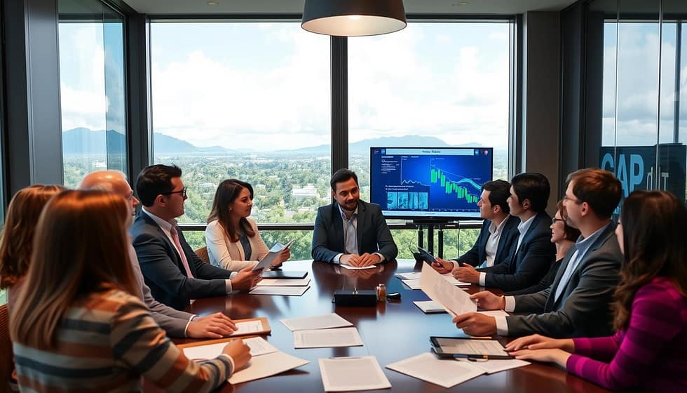 Investor meeting with GAP's expert team discussing investment strategy in Costa Rica Investor meeting with GAP's expert team discussing investment strategy in Costa Rica