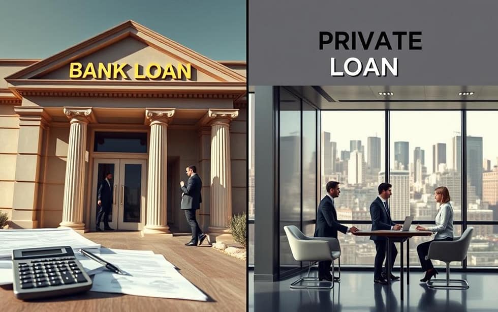 comparing bank loans and private loans comparing bank loans and private loans