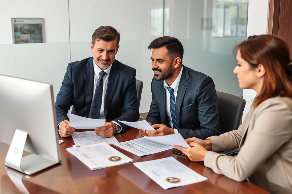 Foreign millionaire completing Costa Rica's Investor Residency Program application with a consultant Foreign millionaire completing Costa Rica's Investor Residency Program application with a consultant