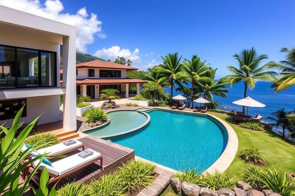Luxury Costa Rican real estate property representing investment opportunities through equity management Luxury Costa Rican real estate property representing investment opportunities through equity management
