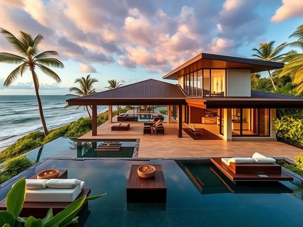 Luxury beachfront property in Tamarindo securing a Costa Rica home equity loan Luxury beachfront property in Tamarindo securing a Costa Rica home equity loan