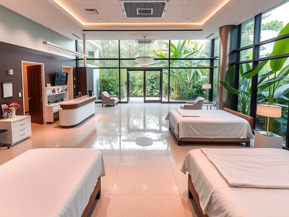 Modern private hospital in Costa Rica catering to foreign millionaires with world-class medical care Modern private hospital in Costa Rica catering to foreign millionaires with world-class medical care