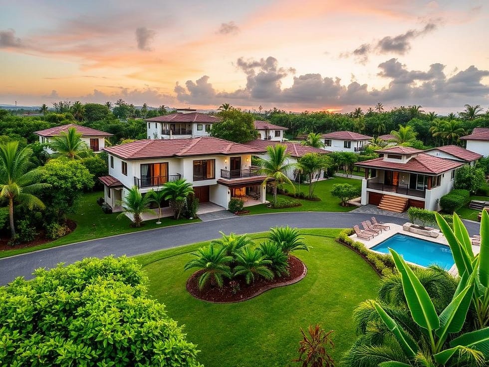 Residential development community in Costa Rica Residential development community in Costa Rica