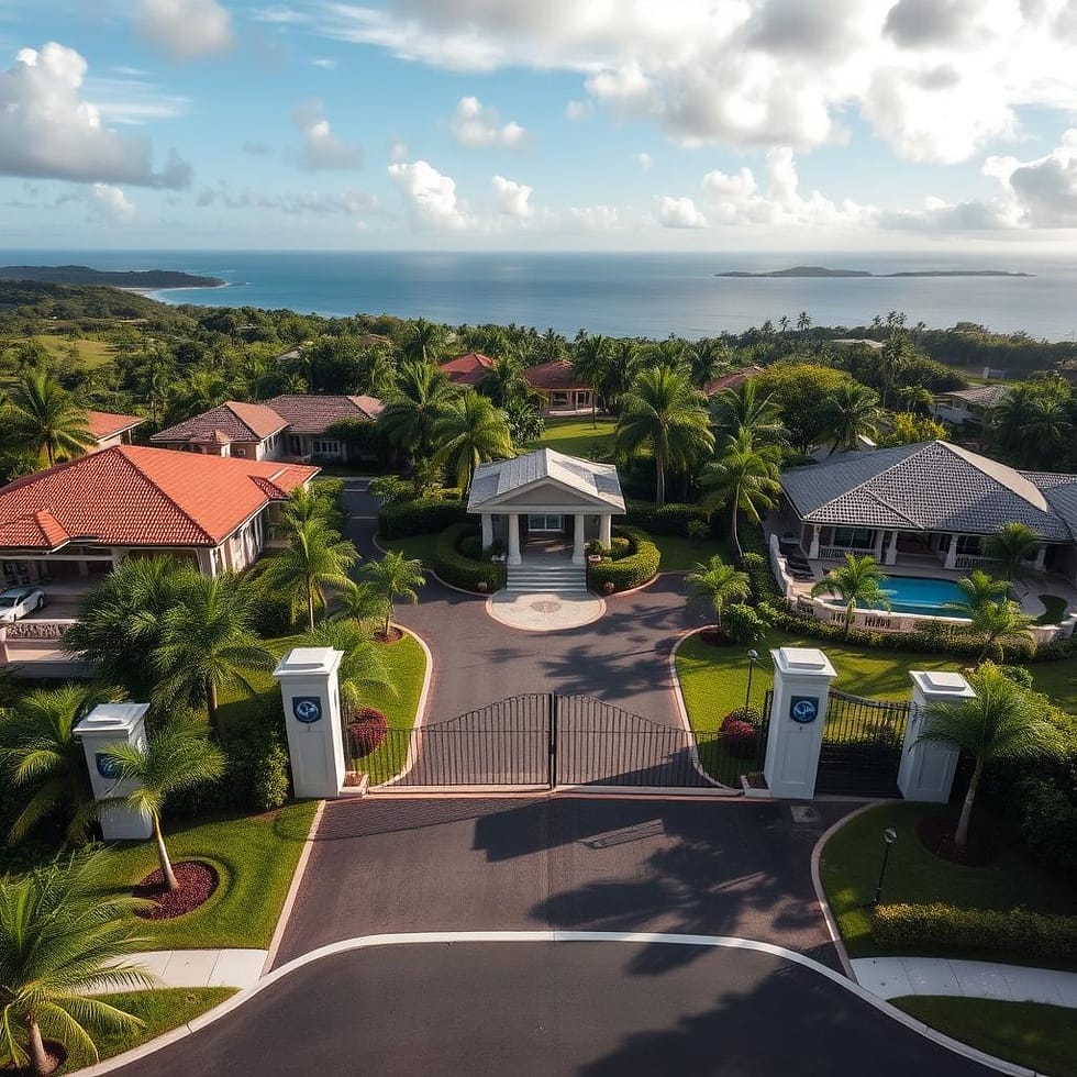 Gated luxury community in Guanacaste, Costa Rica with security features that appeal to foreign millionaires Gated luxury community in Guanacaste, Costa Rica with security features that appeal to foreign millionaires