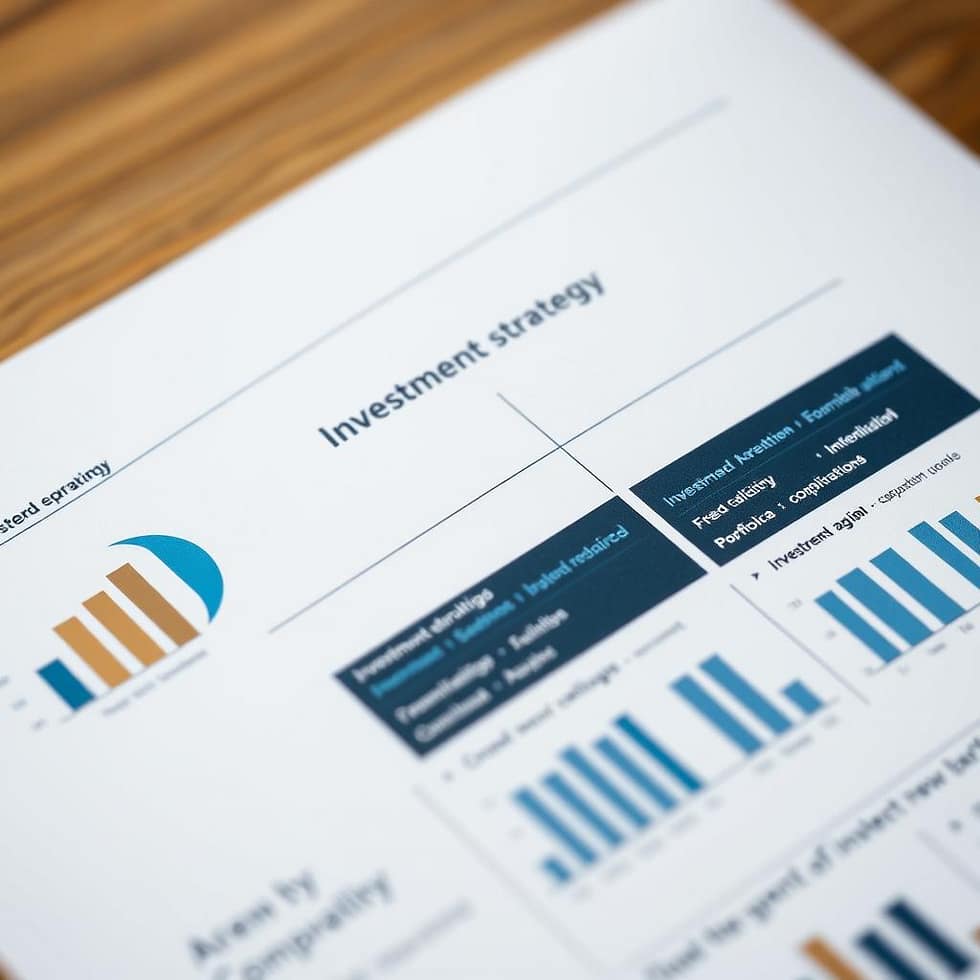 Personalized investment strategy document showing alignment with investor goals Personalized investment strategy document showing alignment with investor goals